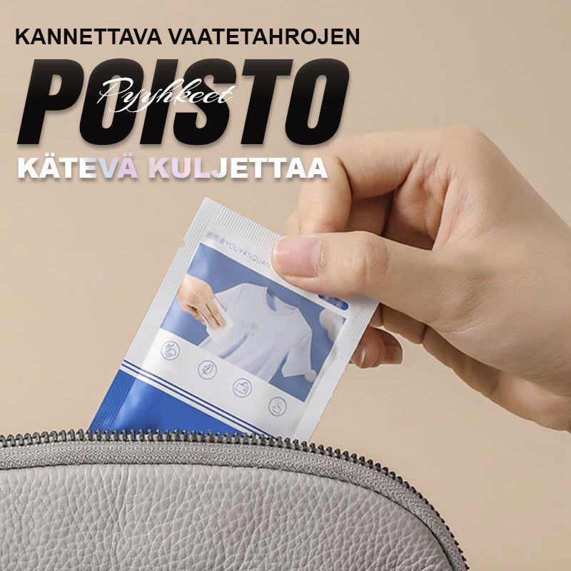 šBuy More Save MorešPortable Clothing Stain Remover Wipes