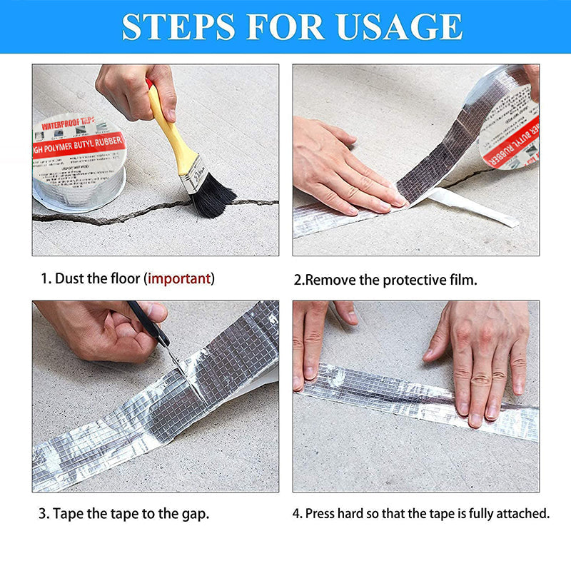 🛠️ LIMITED-TIME 50% OFF! ⏰Aluminum Foil Repair Tape – Multi-Size Seal ✨