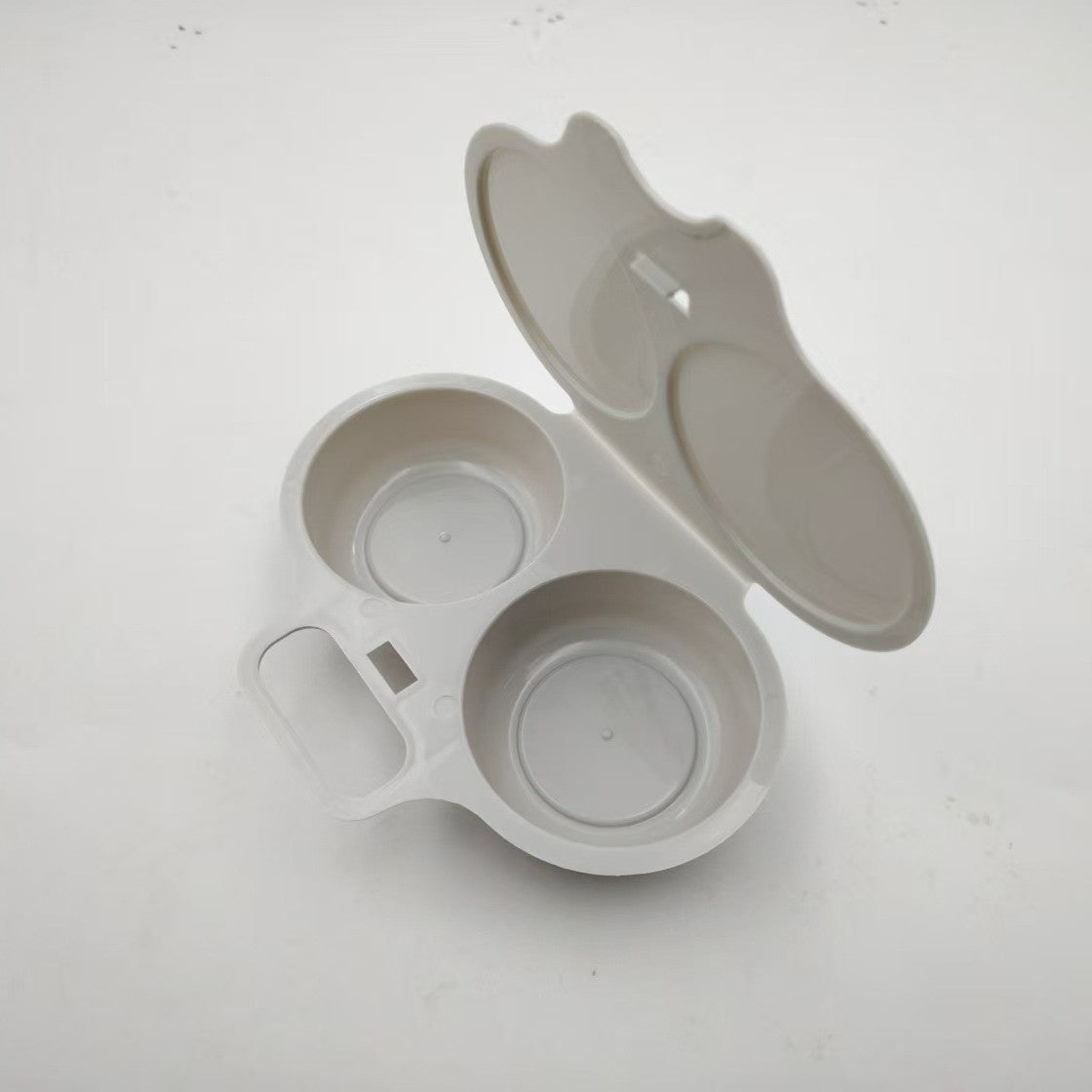 🥳2026 HOT SALE🥳💞50K+ SOLD! 🥚✨Dual Cavity Microwave Egg Poacher – Quick oil‑free cooking, food‑grade PP & versatile. Perfect for busy mornings – healthy breakfast in minutes! ⚡🍳