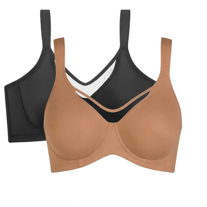 🏆 Last Day Special Price  💐Women's Elegant Sheer Full Coverage Plus Size Bra