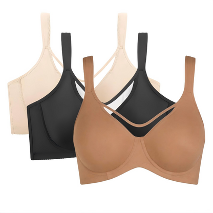 🏆 Last Day Special Price  💐Women's Elegant Sheer Full Coverage Plus Size Bra