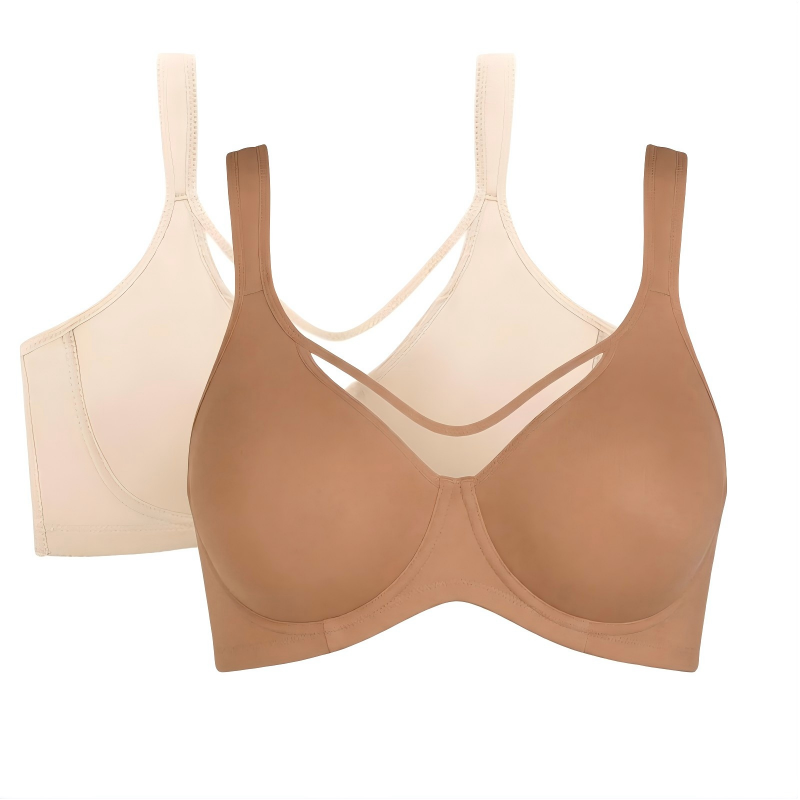 🏆 Last Day Special Price  💐Women's Elegant Sheer Full Coverage Plus Size Bra