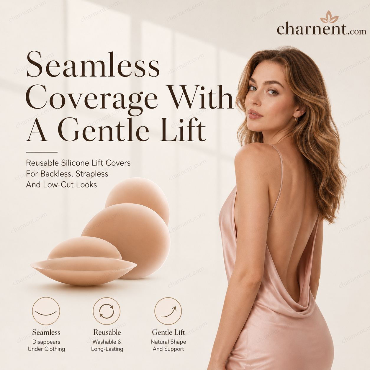 💞Buy 1 Get 1 FREE!🌈✨Invisible Adhesive Nipple Covers with a Lifting Effect for Women
