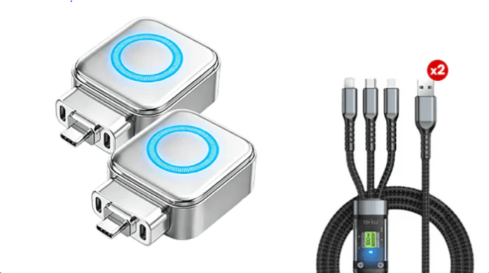 ⚡ Supercharge Safely with the 140W AI Auto-Disconnect Adapter! 🔌