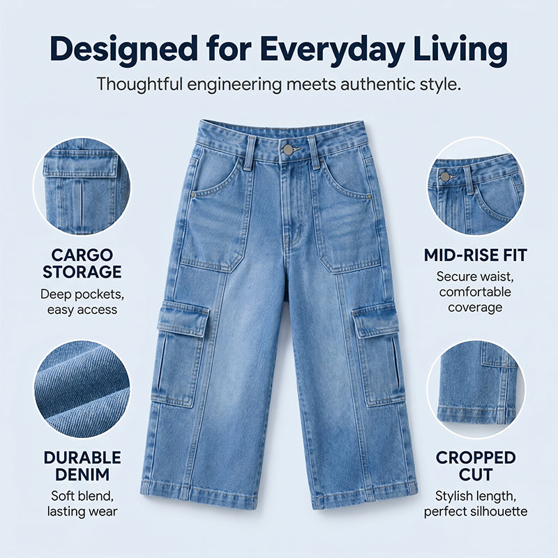 👖 LIMITED-TIME 50% OFF! ✨Women's Casual Stretchy Cropped Denim Pants