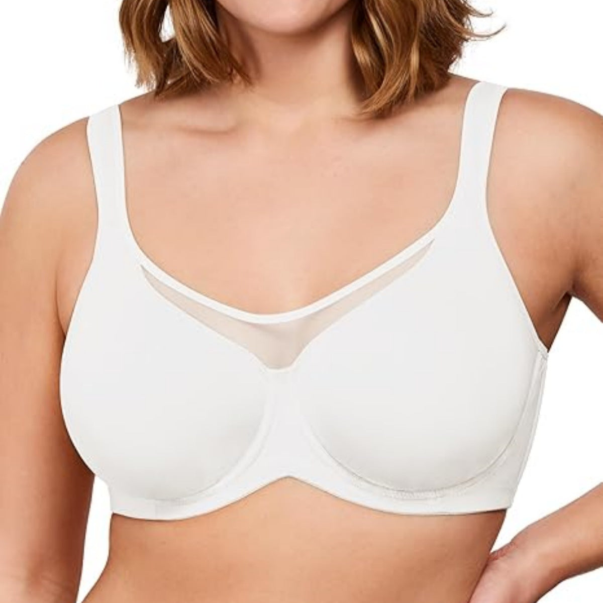 ⏳Last Day Special Price £15.99💐Women's Elegant Sheer Full Coverage Plus Size Bra🎁