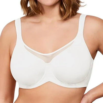 ⏳Last Day Special Price £15.99💐Women's Elegant Sheer Full Coverage Plus Size Bra🎁