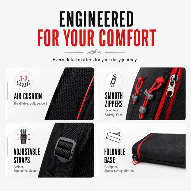 🏆 Last Day Special Price！ 🎒Foldable Waterproof Camping Backpack