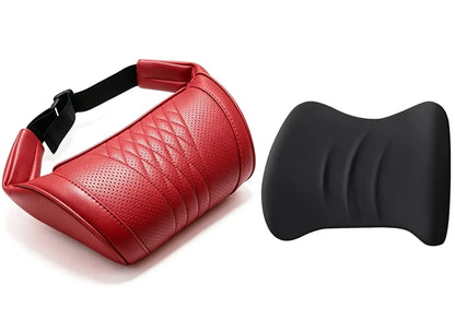 🚗💤 Relieve Driving Fatigue! Universal Memory Foam Car Headrest Neck Pillow, Ergonomic Support Auto Neck Cushion for Long Road Trips