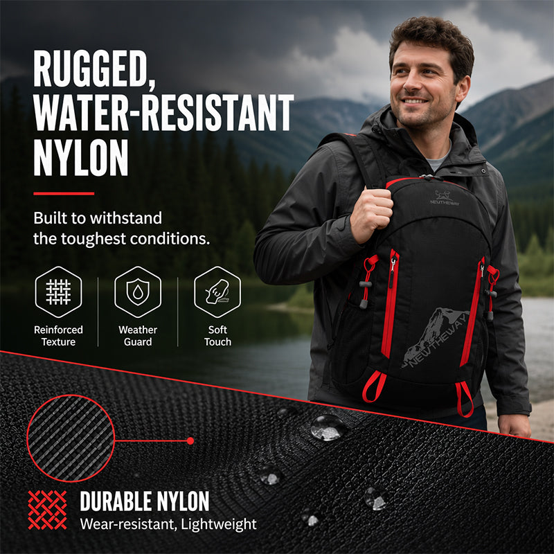 🏆 Last Day Special Price！ 🎒Foldable Waterproof Camping Backpack