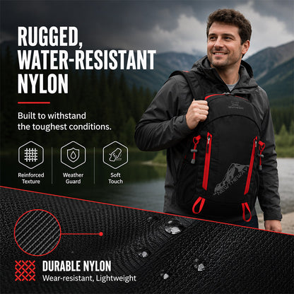 🏆 Last Day Special Price！ 🎒Foldable Waterproof Camping Backpack