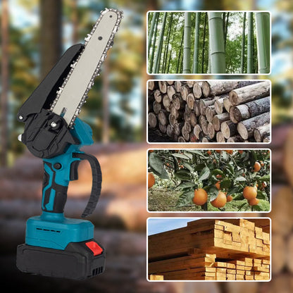 🎁2026 New Arrivals 50% OFF💥6-inch Cordless Mini Chainsaw with 2 Batteries🌲