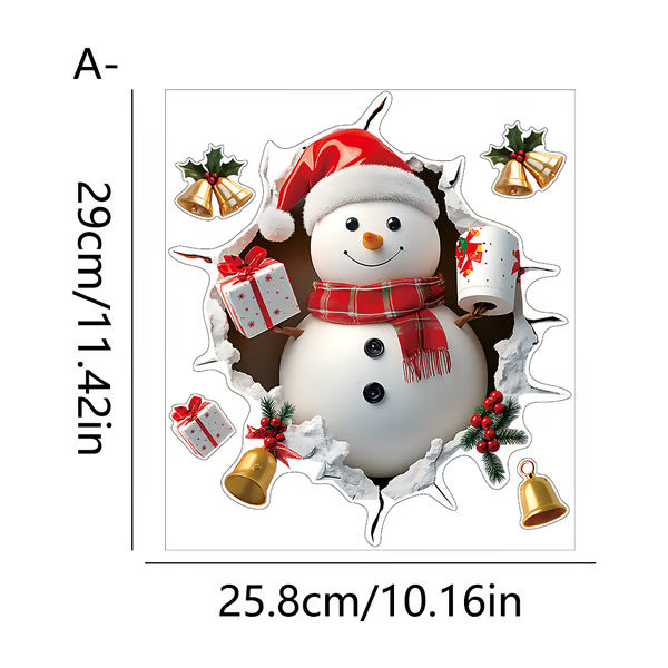 🎁Christmas Sale 70% OFF!!🔥🎅Christmas Creative Wall Sticker