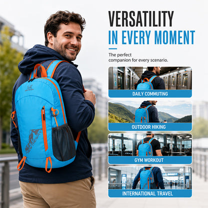 🏆 Last Day Special Price！ 🎒Foldable Waterproof Camping Backpack