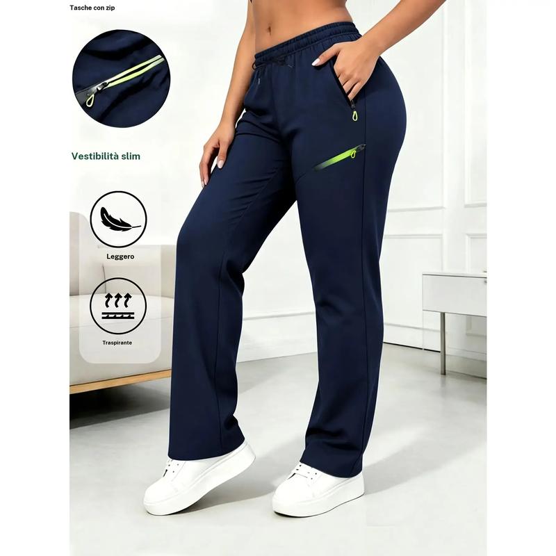 ⏳LAST DAY SALE 50% OFF!!🔥Women’s Straight-Leg Cargo Trousers – Elastic Waist, 6-Pocket Casual Pants for Work, Travel & Everyday Wear 👖✨1