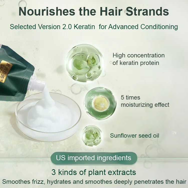 🔥Hot Sale🔥 🔥 Polypeptide Keratin Hydrating Smoothing Hair Damage Repair Cream