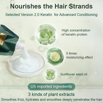 🔥Hot Sale🔥 🔥 Polypeptide Keratin Hydrating Smoothing Hair Damage Repair Cream