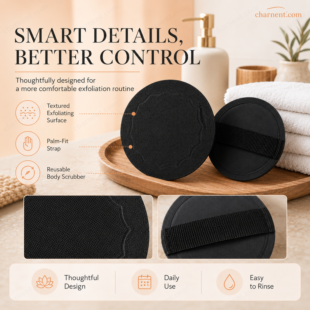 ⏰⏰Last Day Buy 2 Get 1 Free❄💦 🚿 Exfoliating Scrub Bath Pads – Gently exfoliate, unclog pores, reveal brighter skin. A little scrub goes a long way! ✨🛀