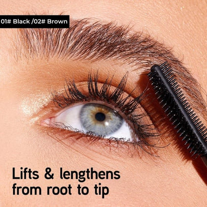 🥳BUY 1 GET 1 FREE:￡7.99!!💞50K+ SOLD!👁️✨ All-Day Beautiful Lashes, Smudge-Proof! Waterproof Fiber Mascara for Natural Volume💖