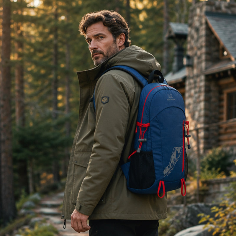 🏆 Last Day Special Price！ 🎒Foldable Waterproof Camping Backpack