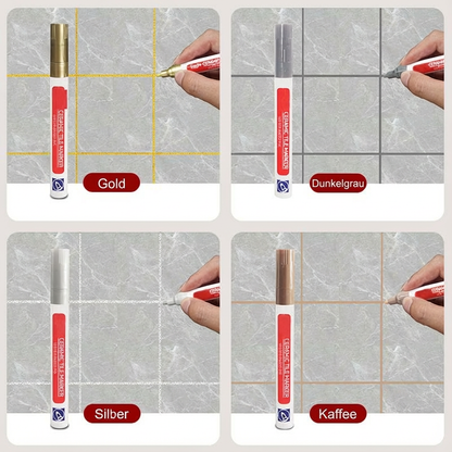 💥Buy 1 Get 1 Free Special Price:£ 9.99!!! 🖌️ Anti-Mould & Waterproof Joint Pen for Ceramic Tiles! 🧱