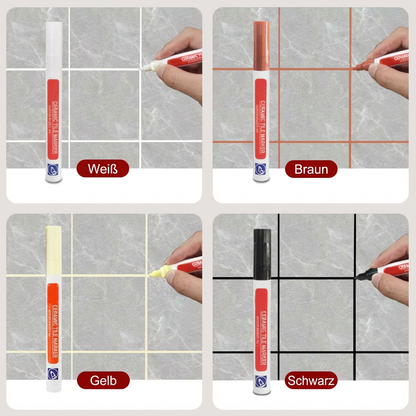 💥Buy 1 Get 1 Free Special Price:£ 9.99!!! 🖌️ Anti-Mould & Waterproof Joint Pen for Ceramic Tiles! 🧱