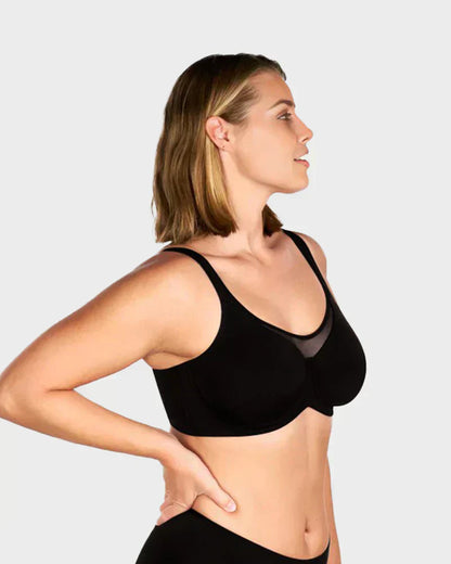 ⏳Last Day Special Price £15.99💐Women's Elegant Sheer Full Coverage Plus Size Bra🎁