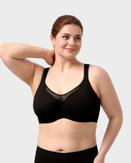 ⏳Last Day Special Price £15.99💐Women's Elegant Sheer Full Coverage Plus Size Bra🎁