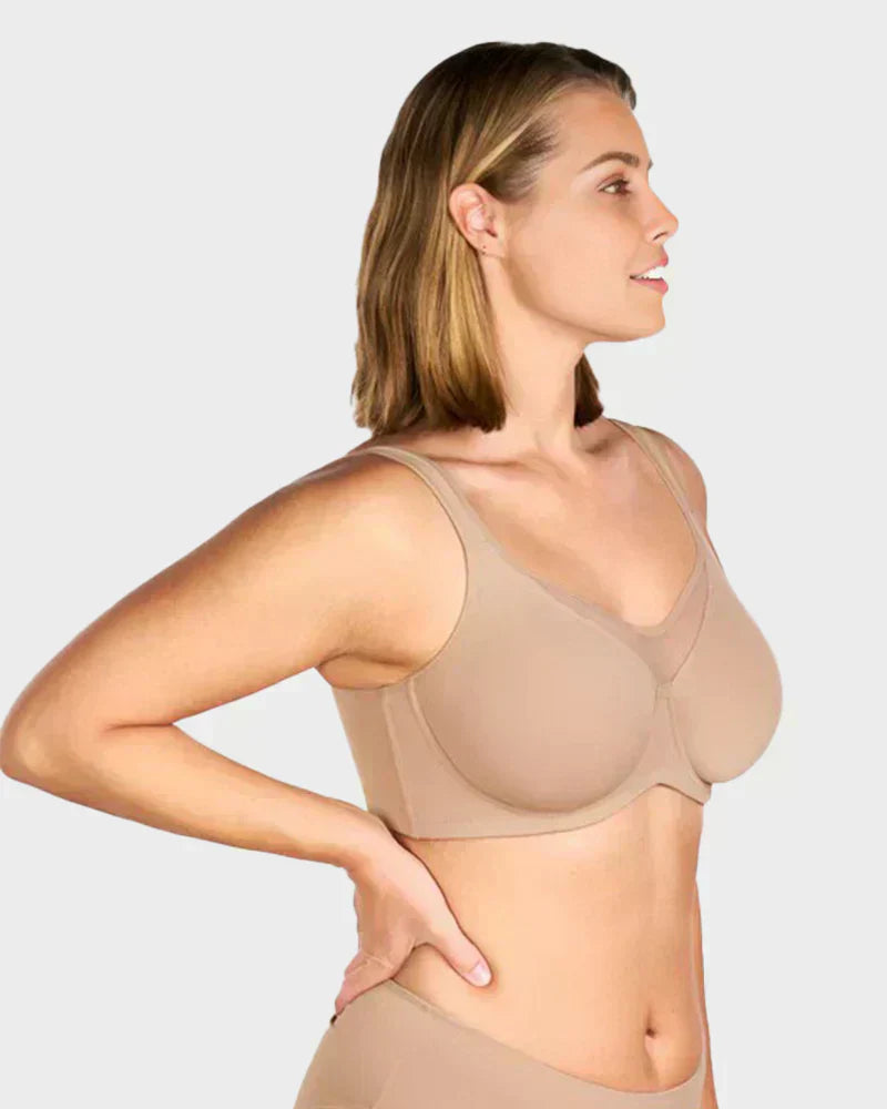 ⏳Last Day Special Price £15.99💐Women's Elegant Sheer Full Coverage Plus Size Bra🎁