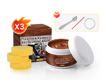 🥳2026 HOT SALE🥳💞50K+ SOLD!🛋️✨ 50% OFF! Leather Repair Paste – Fills scratches & scuffs, restores texture. Available in multiple colours.  💺🛡️
