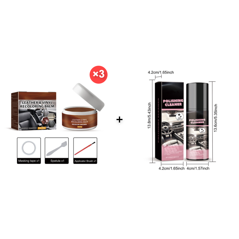 🔥Buy 2 Get 1 Free🎁 Leather Repair Paste – Fills scratches & scuffs, restores texture. Available in multiple colours. Save your favourite sofa! 💺🛡️