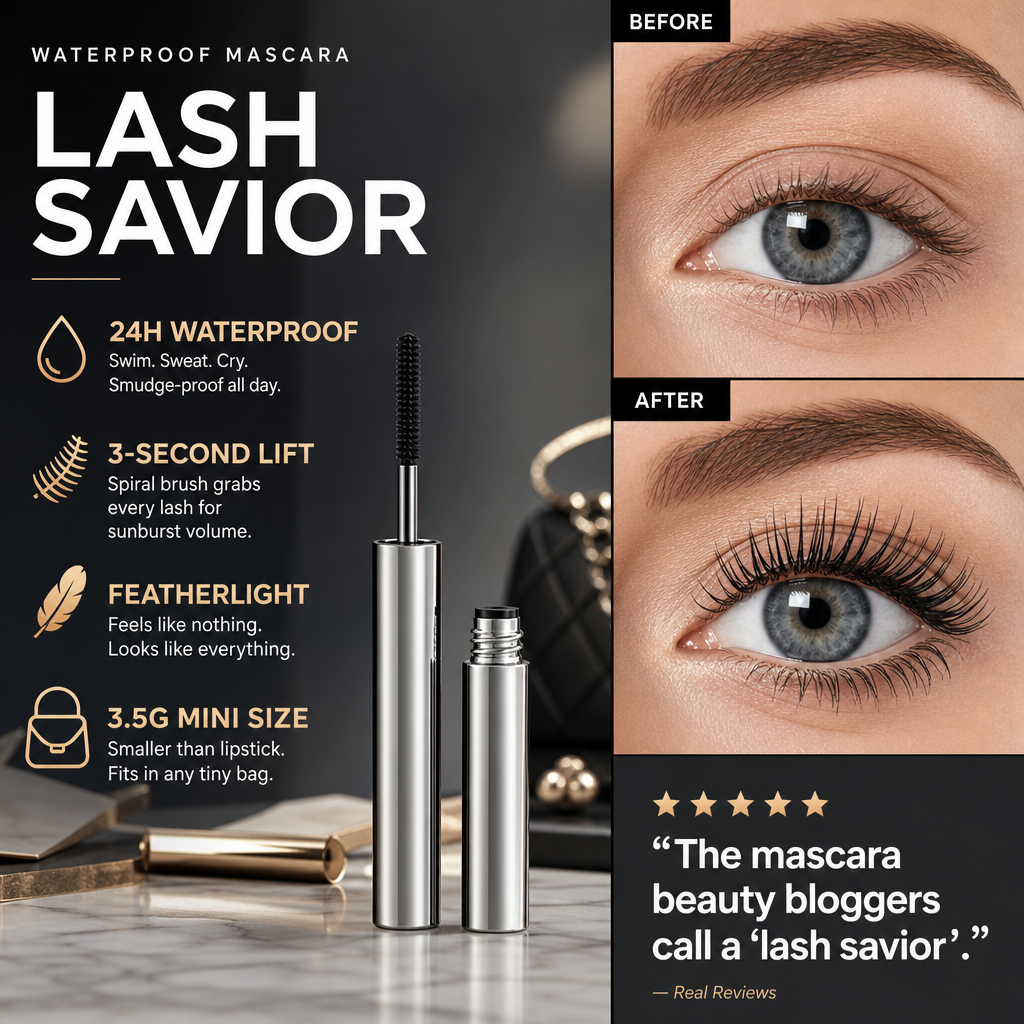 🎁2026 New Arrivals 50% OFF💥Waterproof Curling & Lengthening Mascara ✨