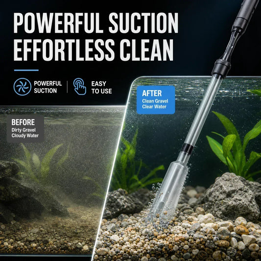 🥳2026 HOT SALE🥳💞50K+ SOLD!✨ 🔥 Electric Aquarium Gravel Cleaner✨