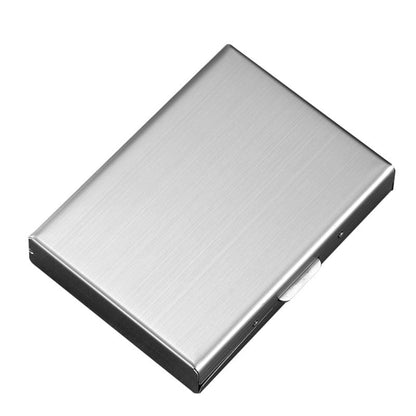 💰 Price Drop! 💕RFID-blocking card holder – stainless steel, slim design, 3 capacities. 📇✨