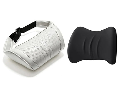 🚗💤 Relieve Driving Fatigue! Universal Memory Foam Car Headrest Neck Pillow, Ergonomic Support Auto Neck Cushion for Long Road Trips