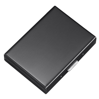 💰 Price Drop! 💕RFID-blocking card holder – stainless steel, slim design, 3 capacities. 📇✨