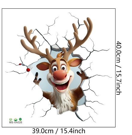 🎁Christmas Sale 70% OFF!!🔥🎅Christmas Creative Wall Sticker