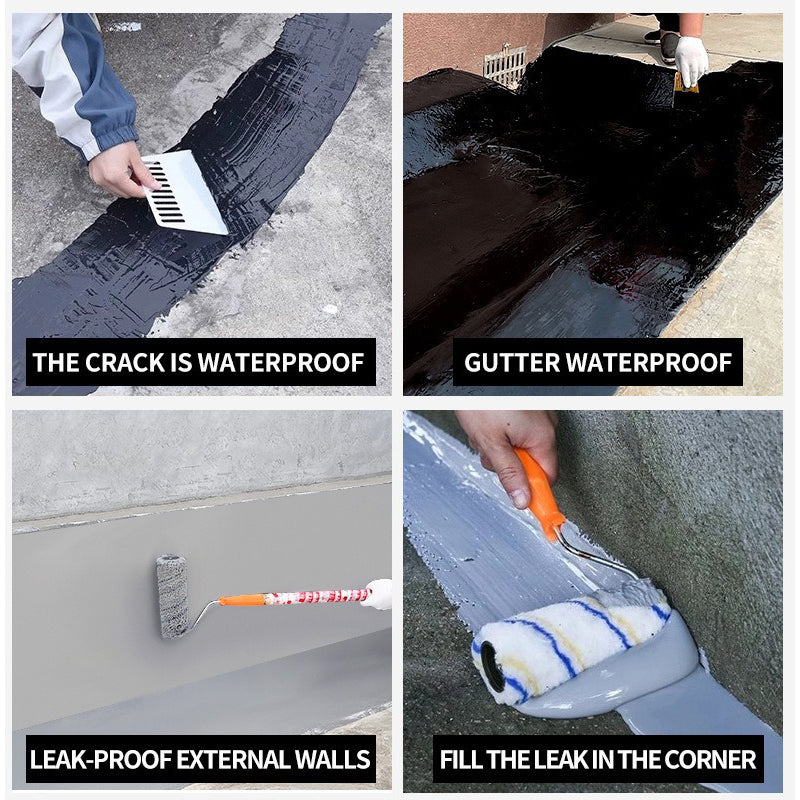 🥳2026 HOT SALE🥳💞57K+ SOLD!🏠💧 50% OFF! Anti‑Leakage Roof Sealant – Seals cracks instantly, flexible & weatherproof. Safe & odorless. 1kg. 🛡️✨