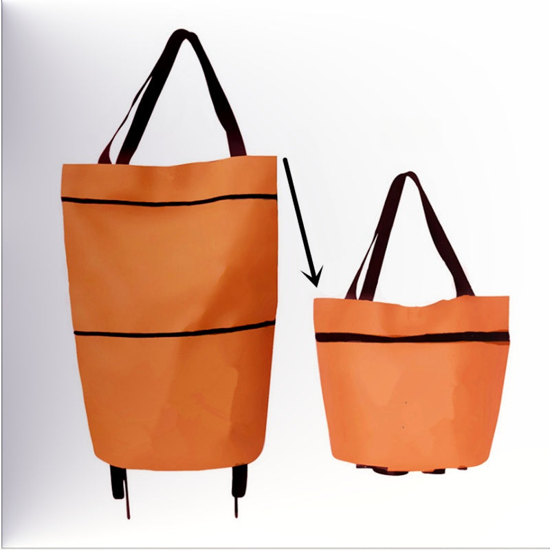 ⏳LAST DAY SALE ONLY ￡7.99!!🔥2-in-1 Foldable Shopping Cart🛒