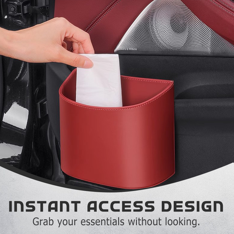 🧺 50% OFF! Leather Car Door Cup Holder – Wide‑mouth opening, easy reach for drinks & phone. Clip‑on secure fit. PU leather, tough & stylish. 🛡️✨