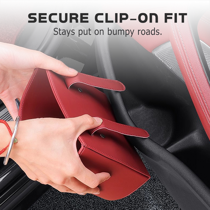 🧺 50% OFF! Leather Car Door Cup Holder – Wide‑mouth opening, easy reach for drinks & phone. Clip‑on secure fit. PU leather, tough & stylish. 🛡️✨