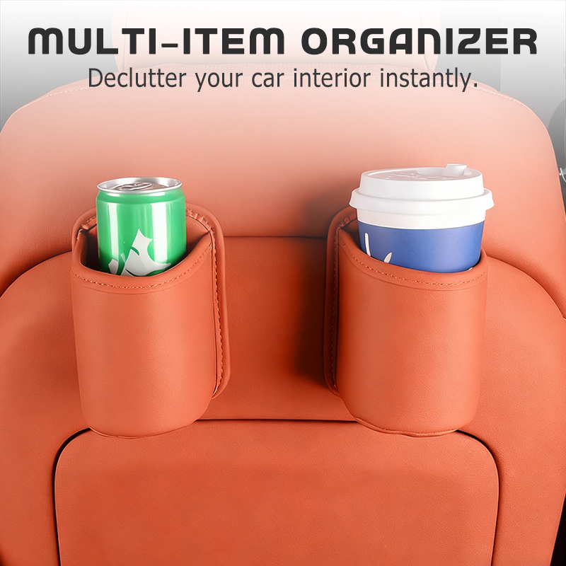🧺 50% OFF! Leather Car Door Cup Holder – Wide‑mouth opening, easy reach for drinks & phone. Clip‑on secure fit. PU leather, tough & stylish. 🛡️✨