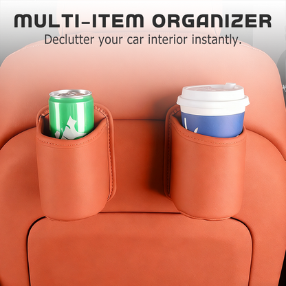 🧺 50% OFF! Leather Car Door Cup Holder – Wide‑mouth opening, easy reach for drinks & phone. Clip‑on secure fit. PU leather, tough & stylish. 🛡️✨