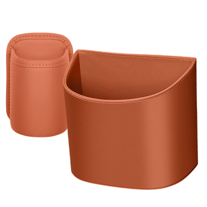 🧺 50% OFF! Leather Car Door Cup Holder – Wide‑mouth opening, easy reach for drinks & phone. Clip‑on secure fit. PU leather, tough & stylish. 🛡️✨