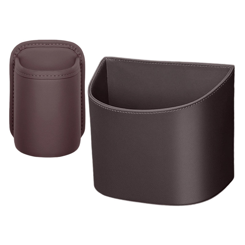 🧺 50% OFF! Leather Car Door Cup Holder – Wide‑mouth opening, easy reach for drinks & phone. Clip‑on secure fit. PU leather, tough & stylish. 🛡️✨