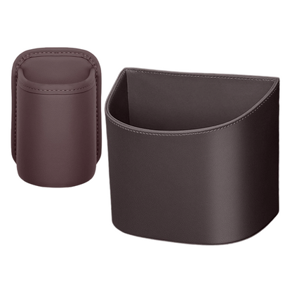 🧺 50% OFF! Leather Car Door Cup Holder – Wide‑mouth opening, easy reach for drinks & phone. Clip‑on secure fit. PU leather, tough & stylish. 🛡️✨