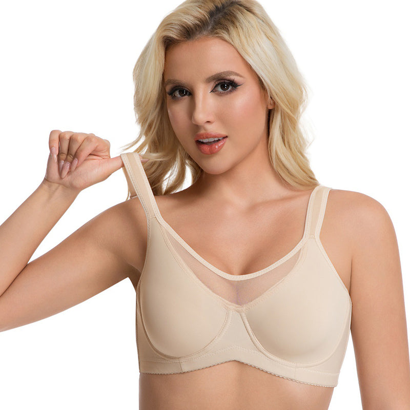 ⏳Last Day Special Price £15.99💐Women's Elegant Sheer Full Coverage Plus Size Bra🎁
