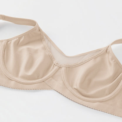 🏆 Last Day Special Price  💐Women's Elegant Sheer Full Coverage Plus Size Bra