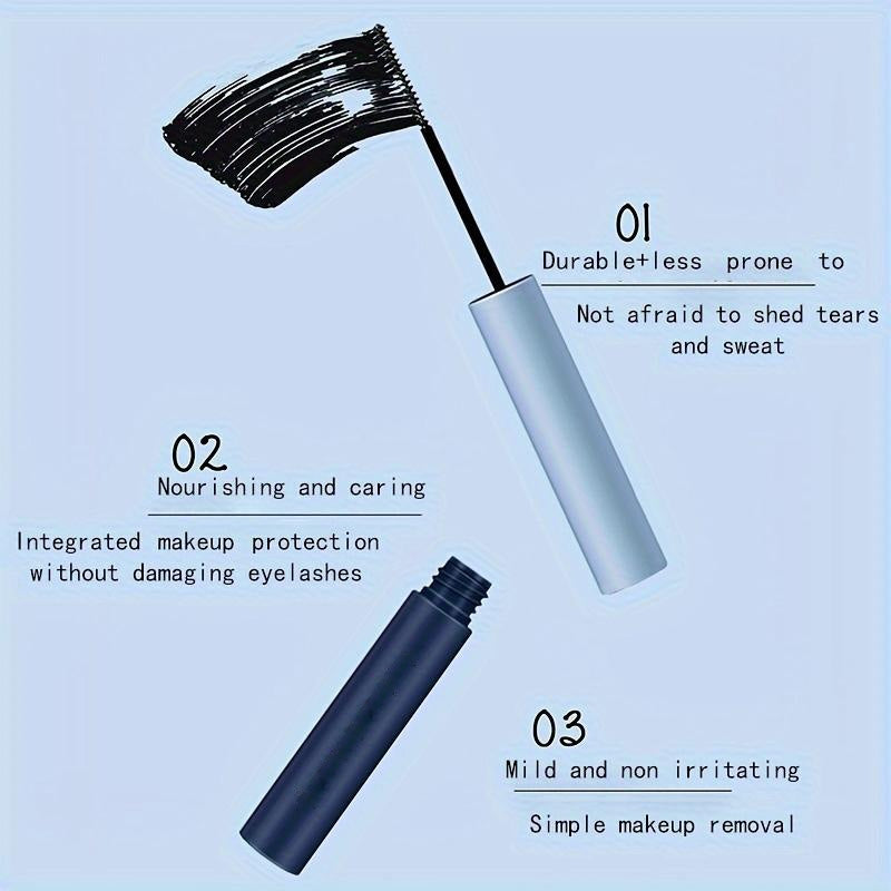 🔥50% OFF! 💖 2.5mm Micro-Brush Mascara – 24H Waterproof, Lash-Lifting & Lengthening