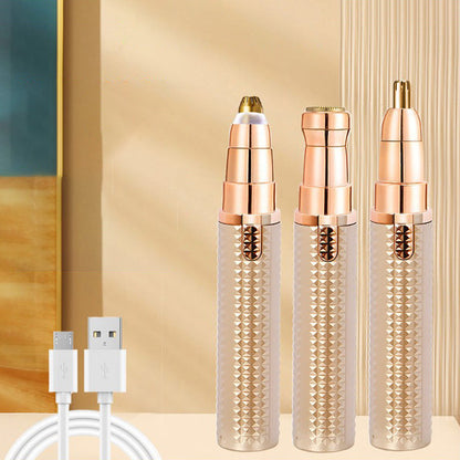 🎀50% OFF🎁 Over 38,000 Sold! Portable Electric Eyebrow Trimmer – Interchangeable Heads